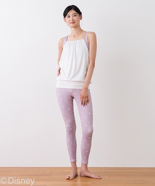 SUKALA】レイヤードタンク＆レギンスセットアップ(Sサイズ ミニー