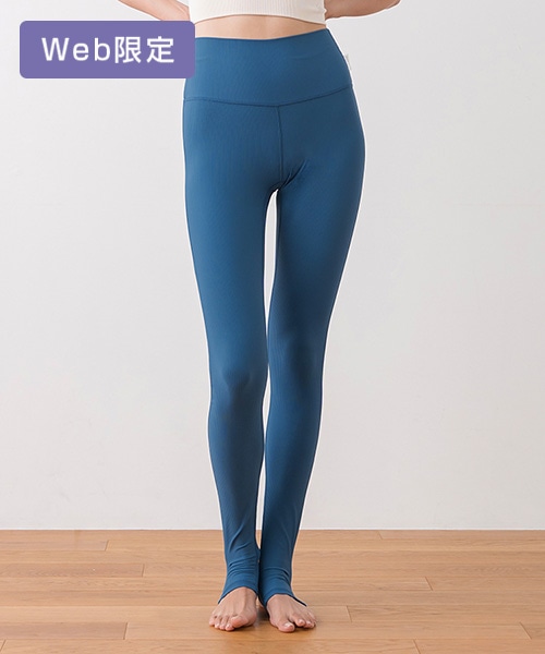 SUKALA】リブトレンカレギンス(XS・Sサイズ ネイビーブルー・ブラック