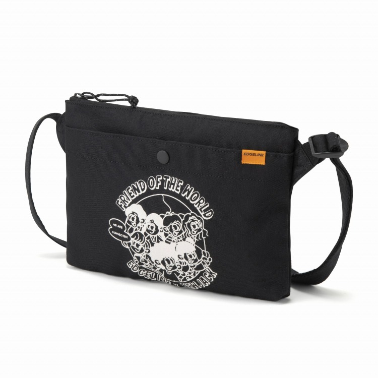 EDGELINK／エッジリンク WACPAK NJ サコッシュ 60421(01：ブラック