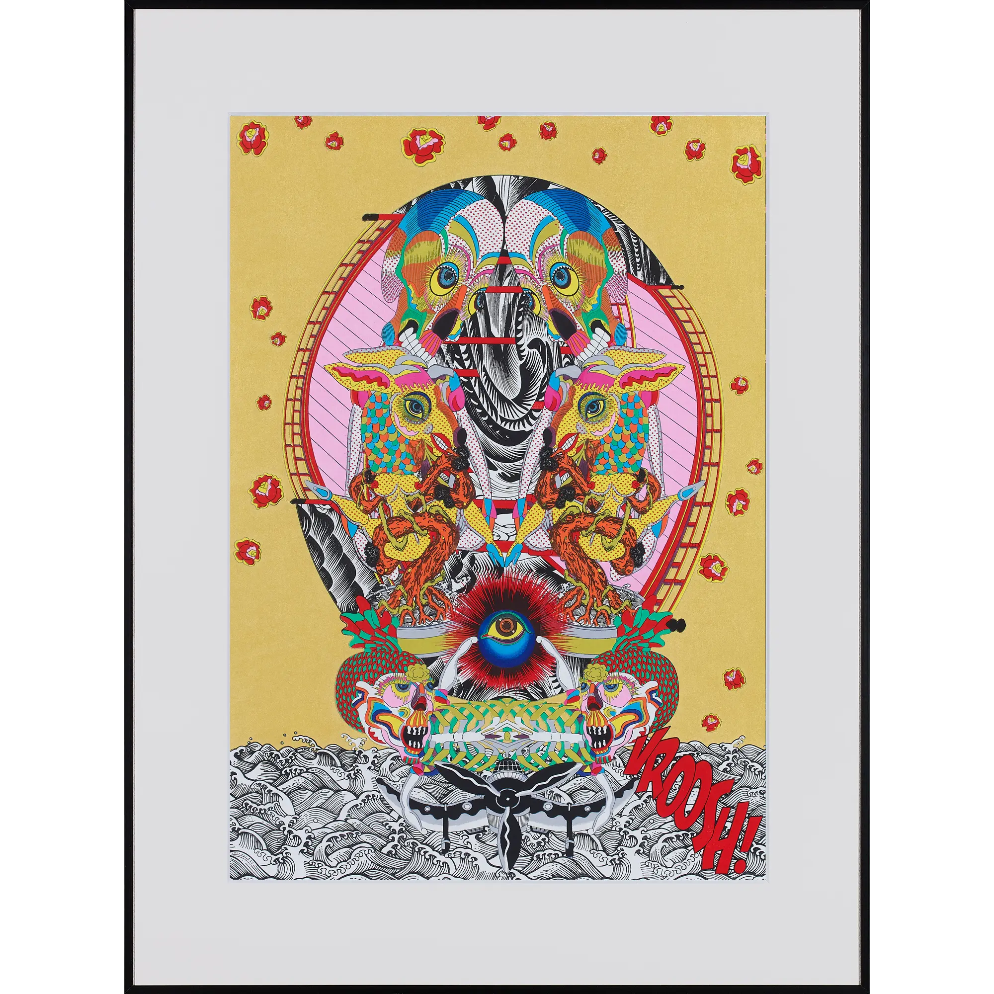 Keiichi Tanaami（田名網敬一） 田名網敬一「豊穣の庭」｜オンライン