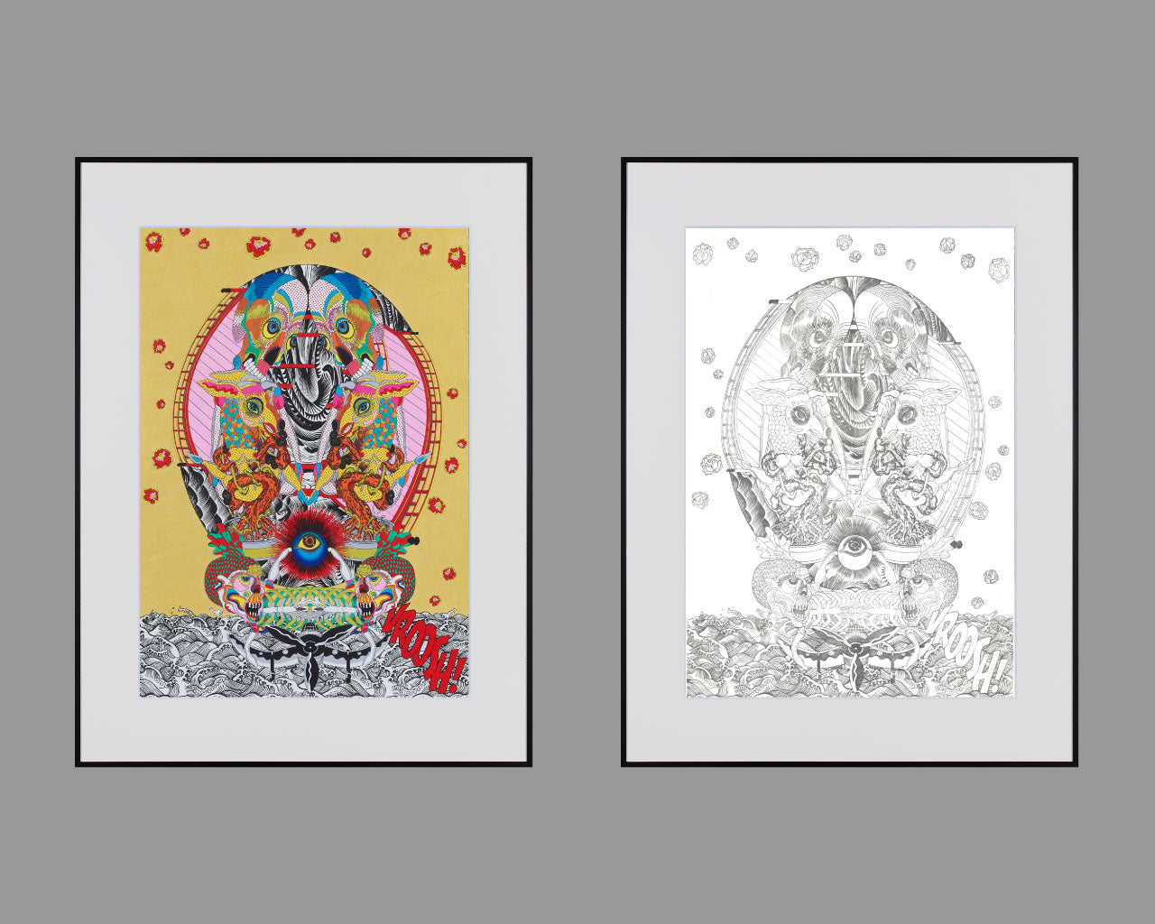 Keiichi Tanaami（田名網敬一） 田名網敬一「豊穣の庭」｜オンライン