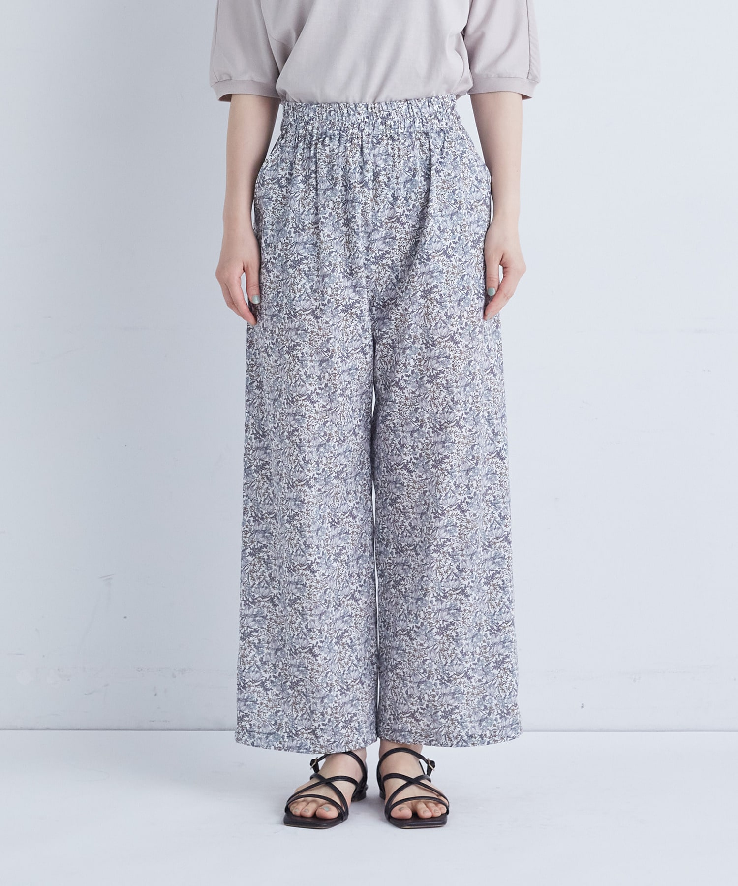 リバティプリントイージーパンツ｜BIGI online store - ビギ