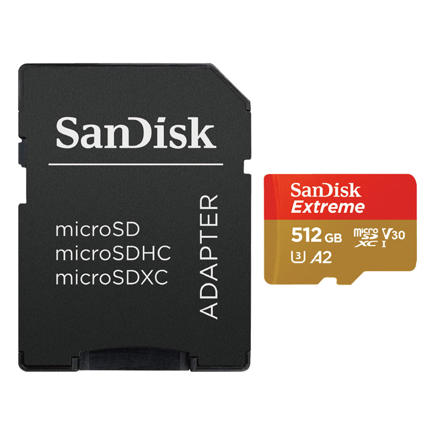 サンディスク microSDカード 512GB エクストリーム microSDXC UHS-I