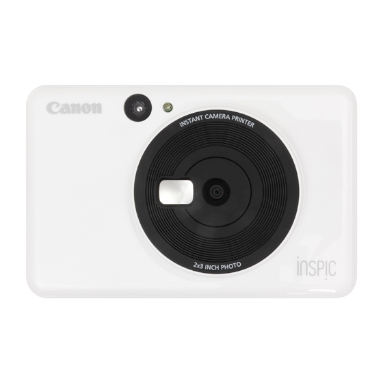 キヤノン インスタントカメラプリンターiNSPiC CV-123｜販売ページ