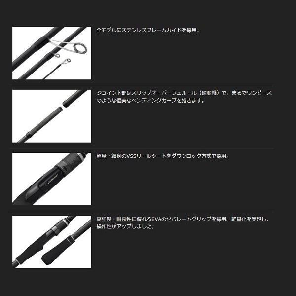 オリムピック エギングロッド 23カラマレッティーUX 23GCALUS-7102M