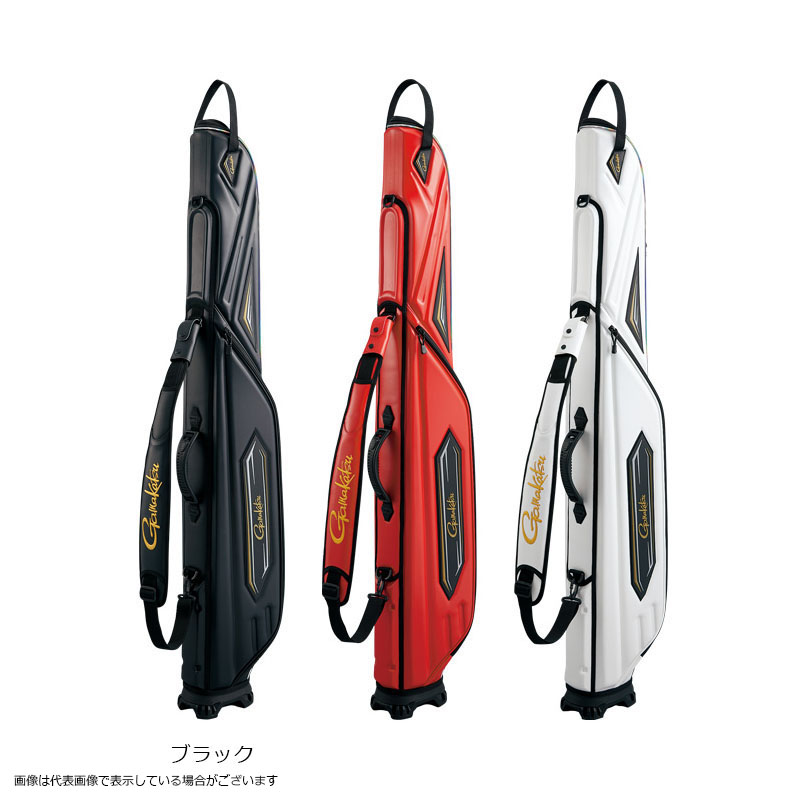 がまかつ GC262 ハイブリッド成型ロッドケース ブラック: バッグ