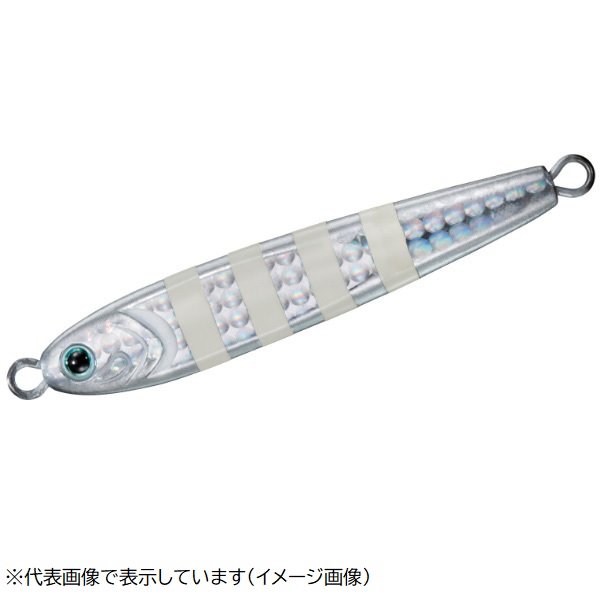 ダイワ メタルジグ TGベイト 180g 3Dシルバーゼブラグロー(180g 3D