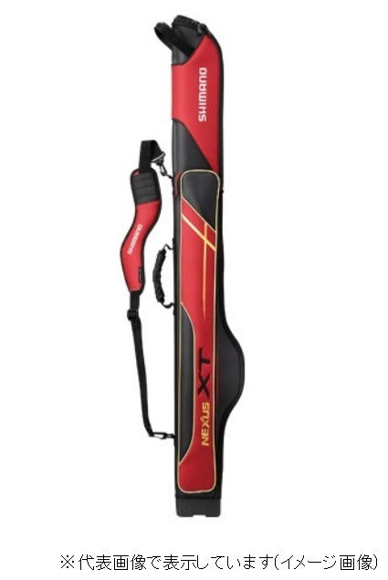 シマノ RC-125R ロッドケースXT スリム レッド 145: バッグ