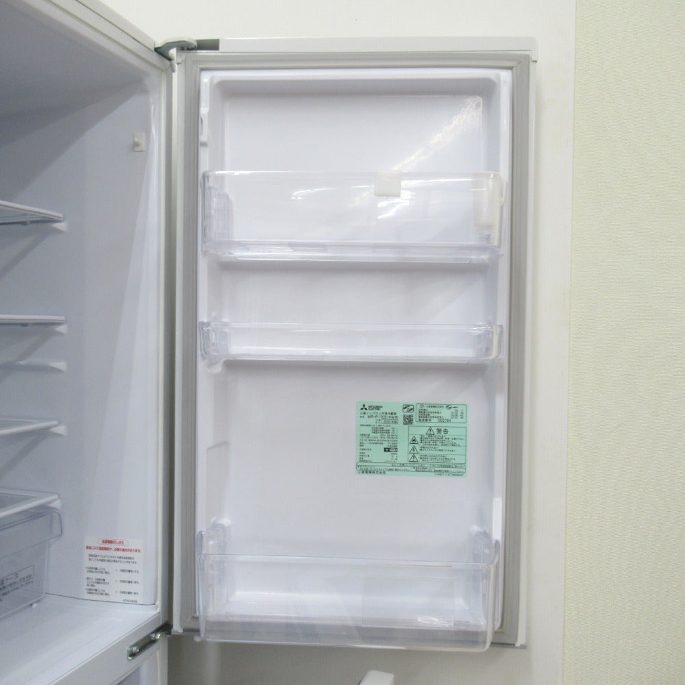 MITSUBISHI ミツビシ 冷蔵庫 168L 2ドア MR-P17EE-KW キーワード