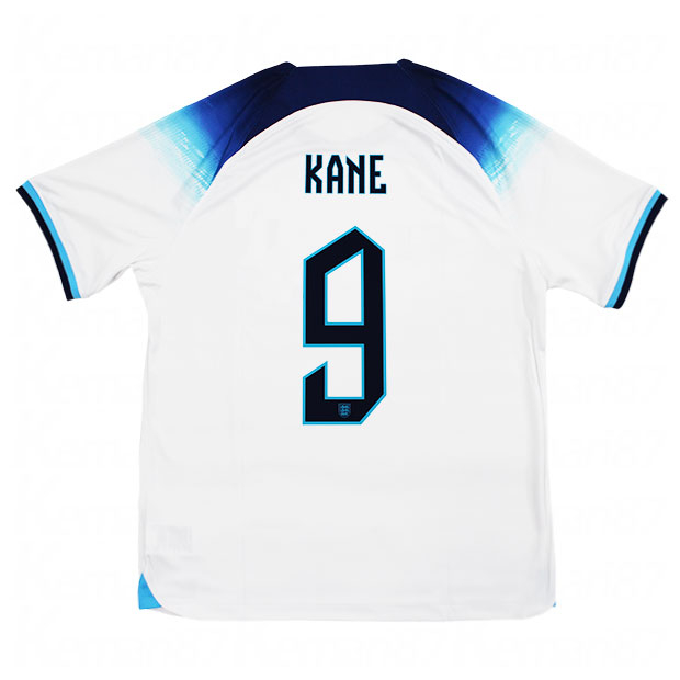 イングランド代表 2022 ホーム 半袖レプリカユニフォーム 9.ハリー