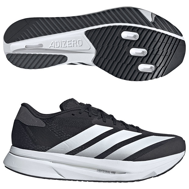 アディゼロ SL 2 ワイド コアブラック×フットウェアホワイト