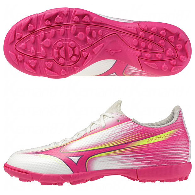 ミズノアルファ 2 PRO ホワイト×シルバーイリディセント | ゲキサカFC