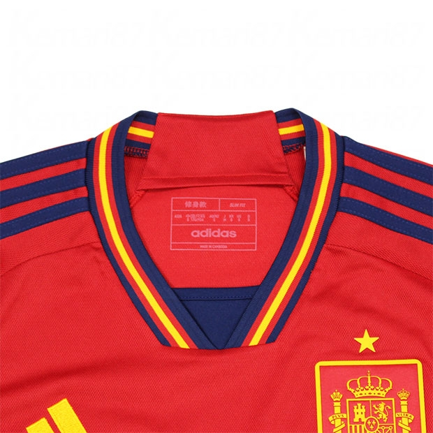 スペイン代表 2022 ホーム 半袖レプリカユニフォーム 5.セルヒオ