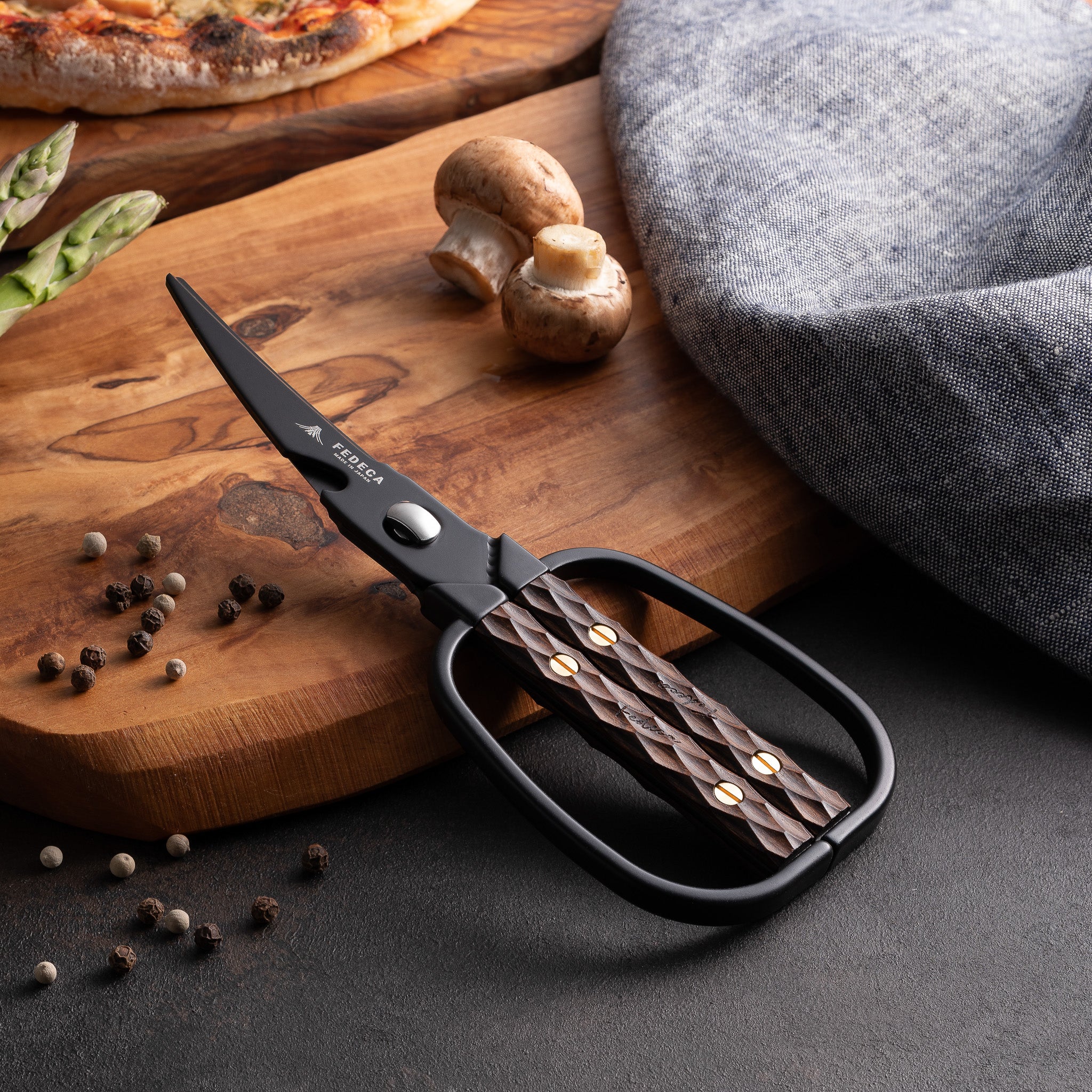 FEDECA キッチンハサミ 名栗ブラウン 13,200円