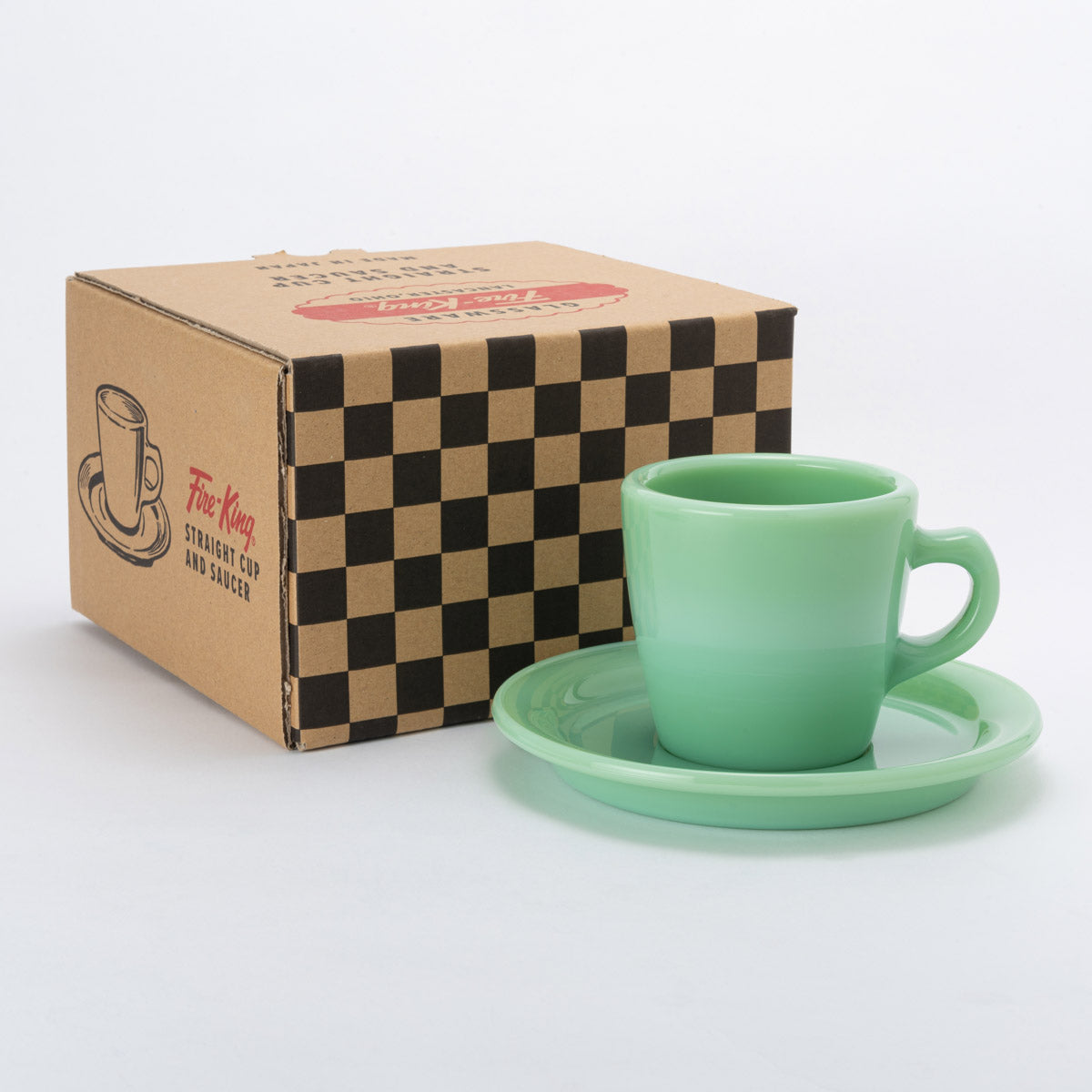 Fire-King ストレートカップ&ソーサー ジェダイ – Fire-King Japan