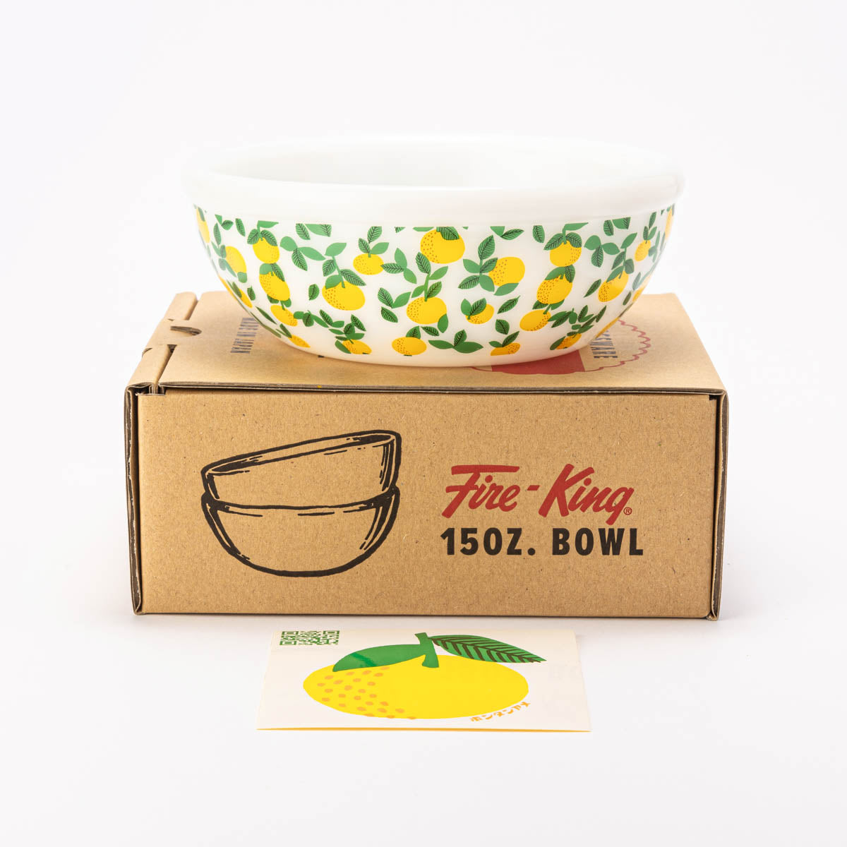 Fire-King 15oz ボウル [ボンタンアメ®パターン] – Fire-King Japan