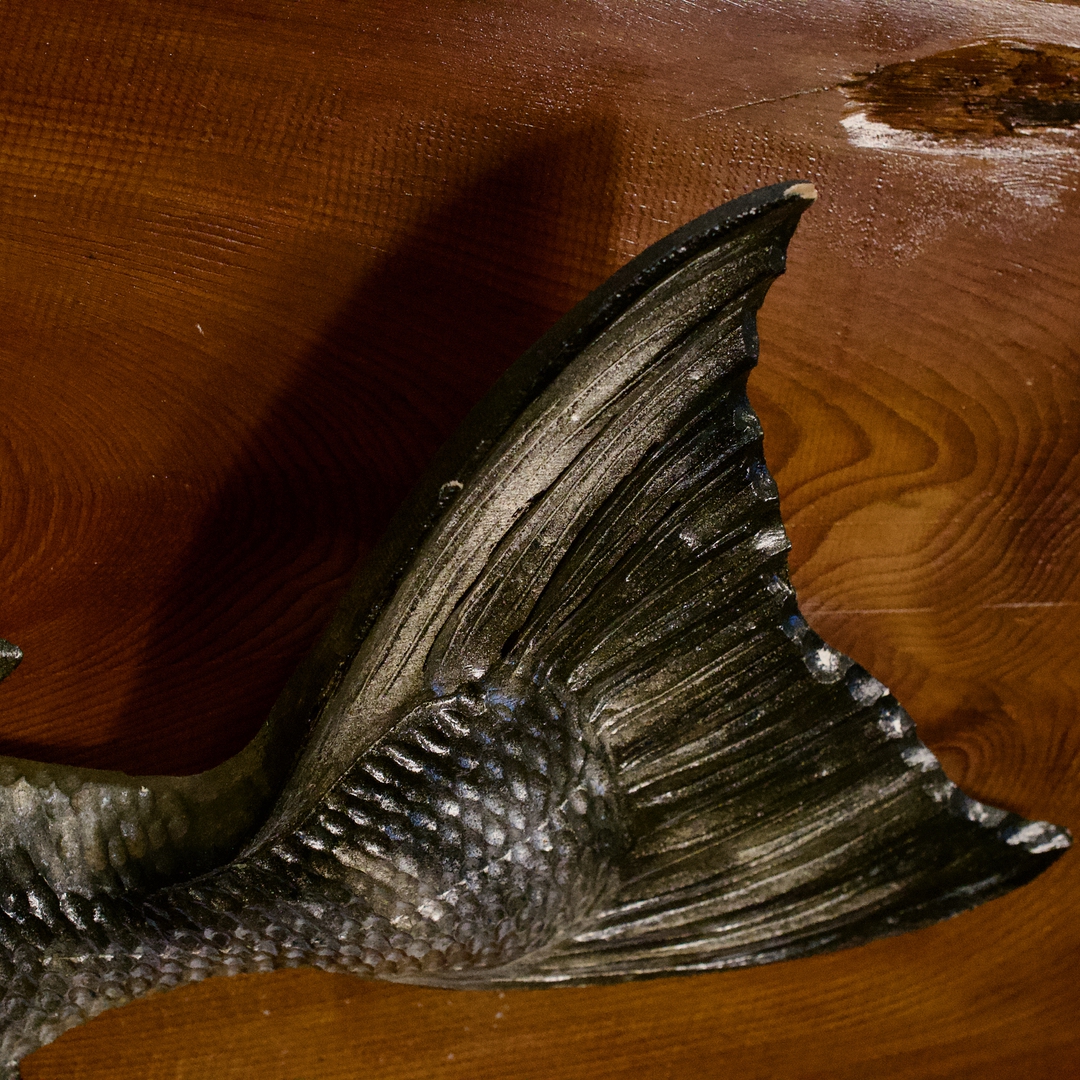 木彫り 鮭の壁掛け 樹峰作 鮭全長660mm - いずみ洋行のストアサイト 通販