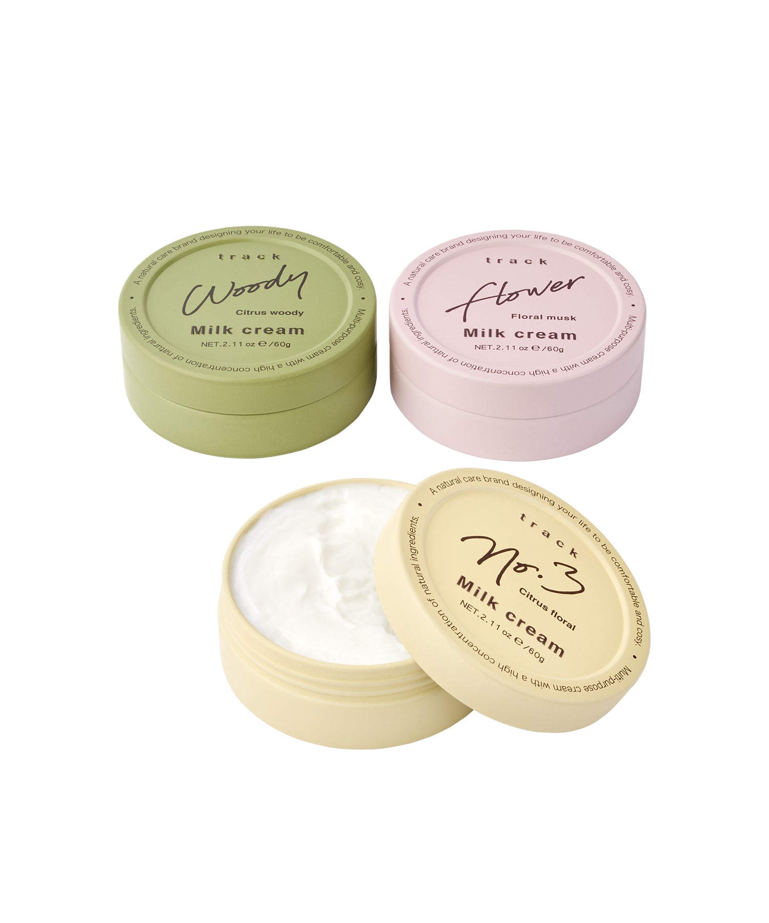 track ミルククリーム｜フラワー – JoelRoty Online Store