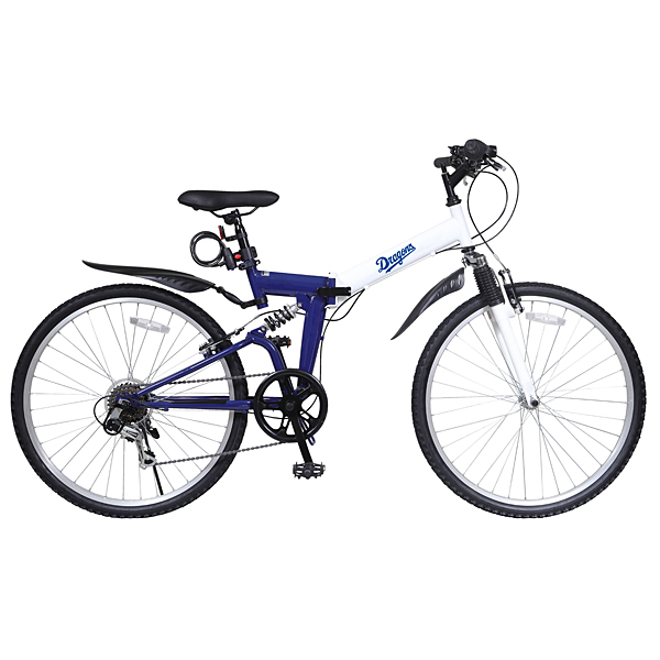 昇竜ドラゴンズ自転車 中日ドラゴンズ26型6段変速付折り畳みマウンテン
