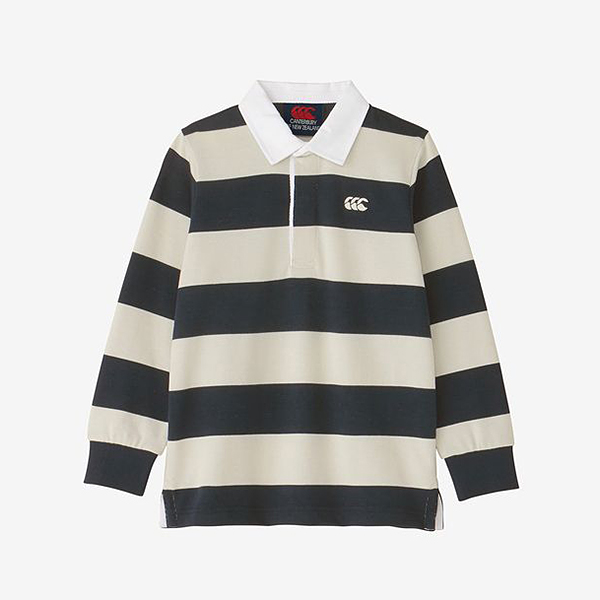 カンタベリー キッズロングスリーブラグビージャージ ネイビー(100