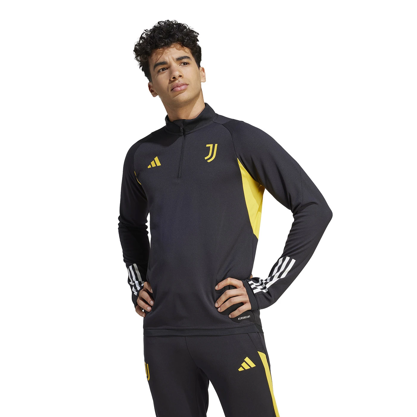 JUVENTUS BLACK TRAINING TOP 2023/24