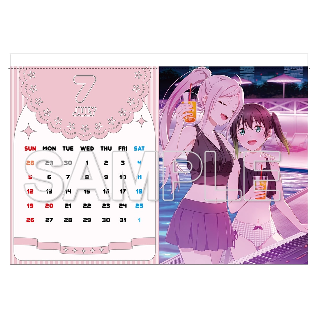 ラブライブ！虹ヶ咲学園スクールアイドル同好会』 カレンダー 2026