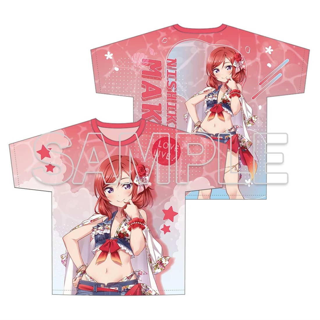 二次受注】『ラブライブ！』フルグラフィックTシャツ Ver.水着 西木野
