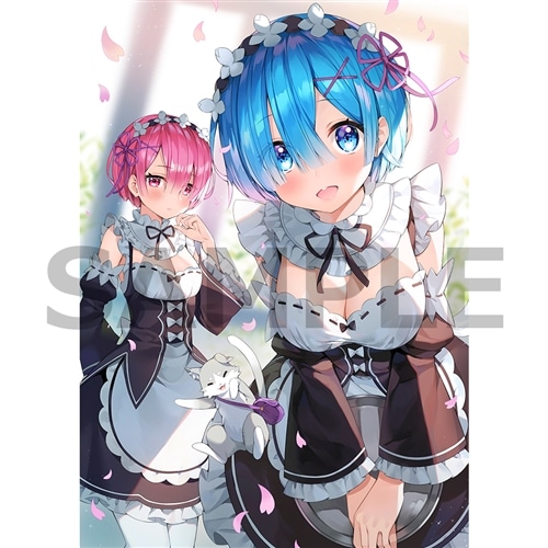 Re：ゼロから始める異世界生活 レム ラム ミッドナイトブルー スリーブ