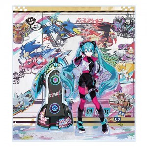 ソニックレーシング クロスワールド×初音ミク アクリルジオラマ