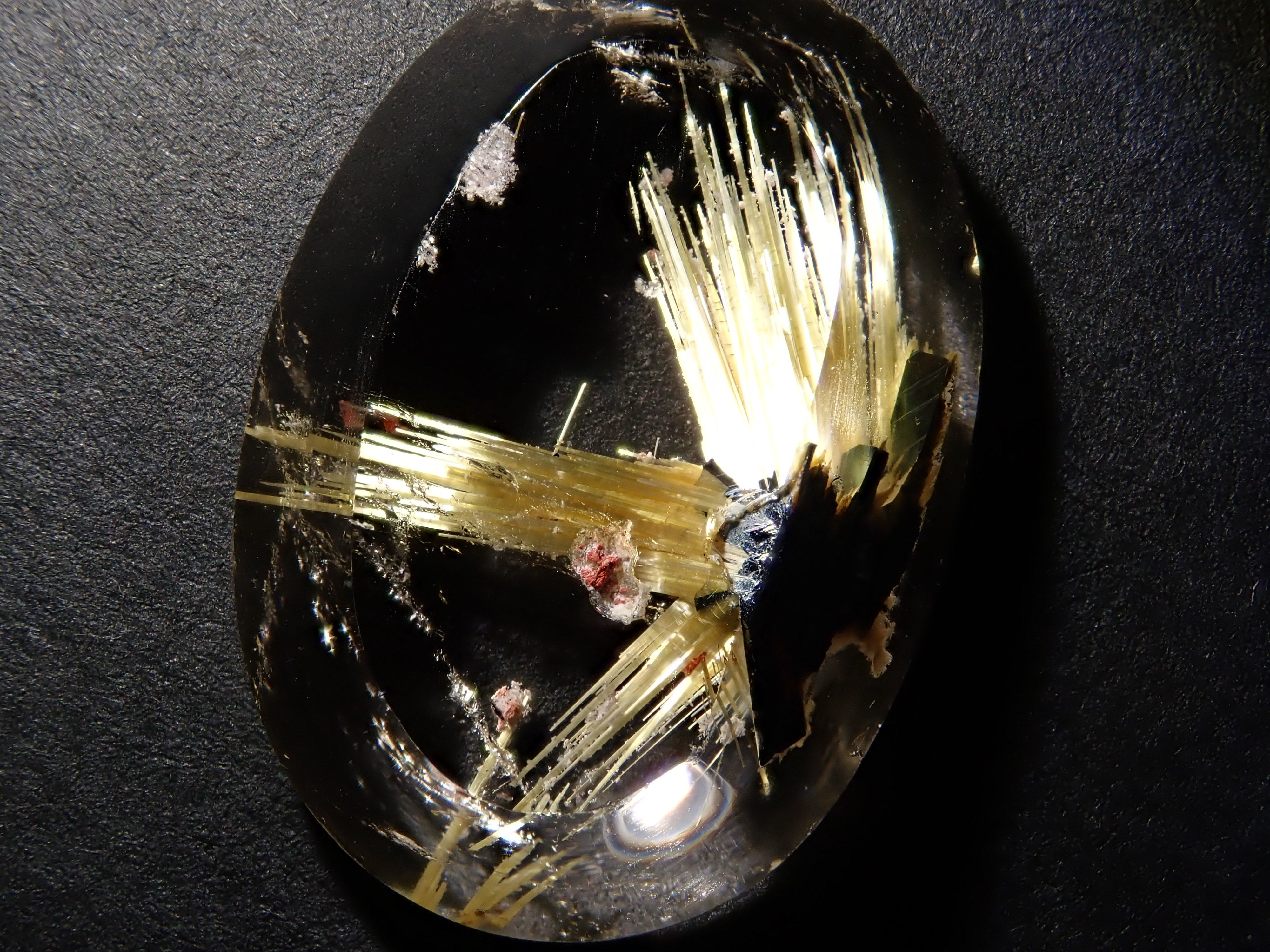 3/4 22時販売】ブラジル産ルチルクォーツ（ルチルレイテッドクォーツ