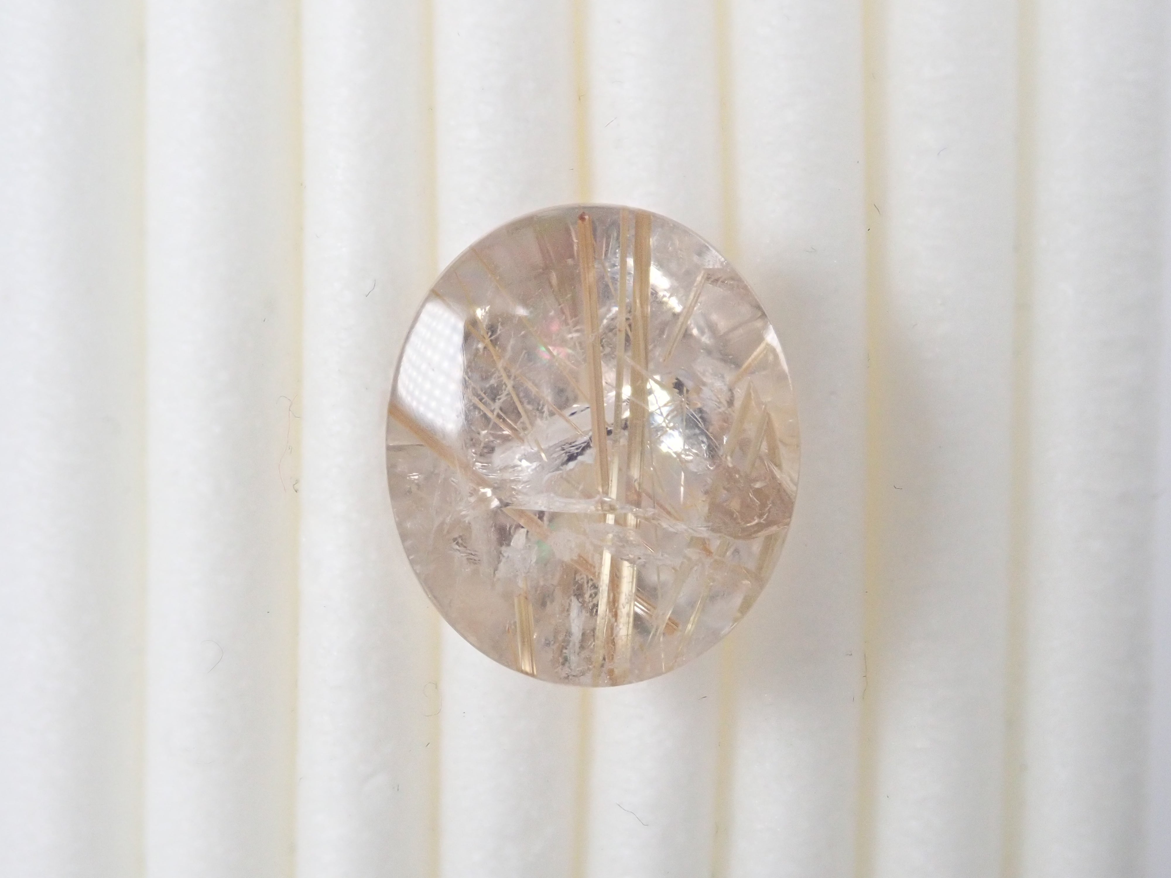 ブラジル産ルチルクォーツ（ルチルレイテッドクォーツ） 6.402ctルース