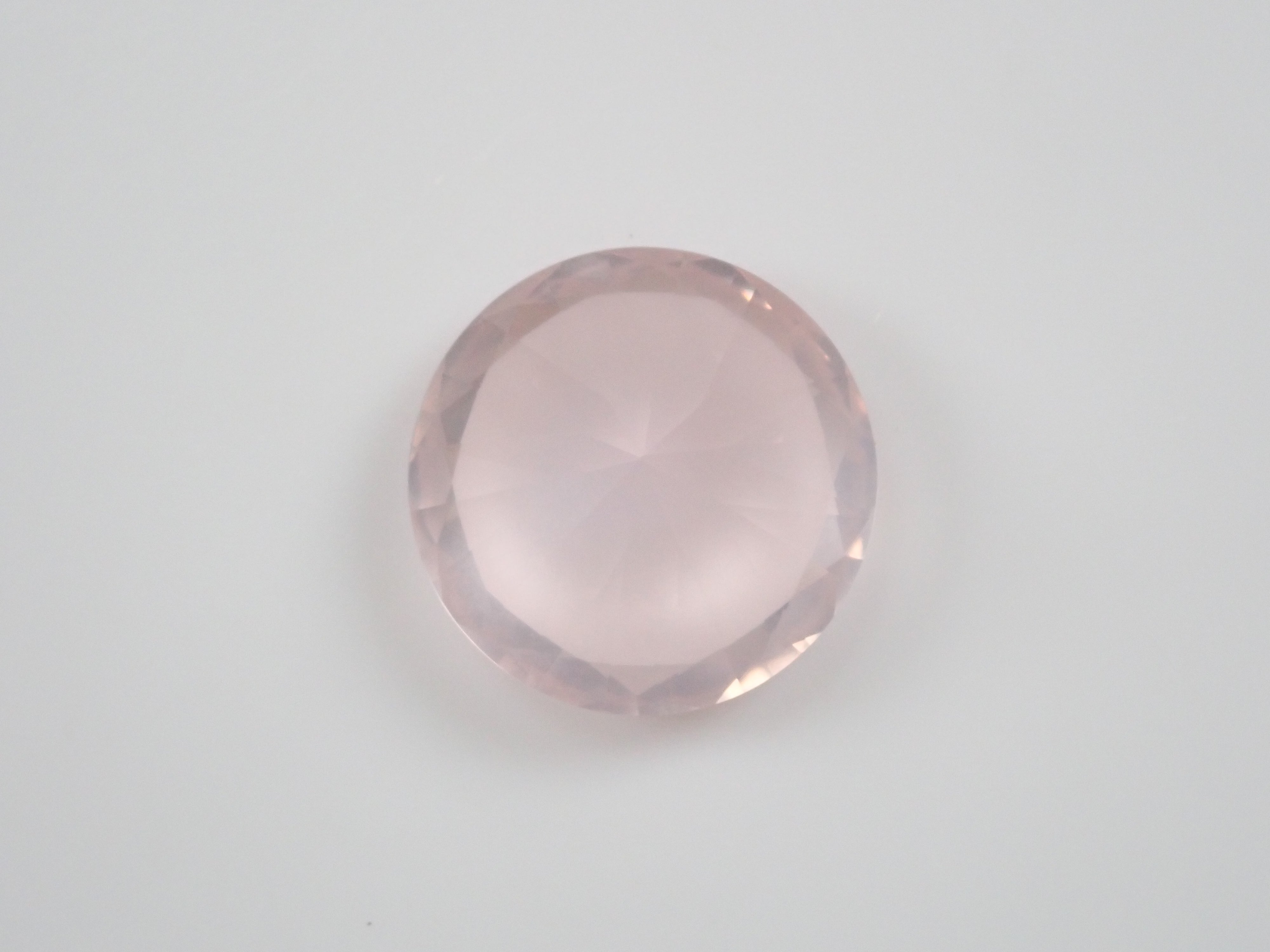 ブラジル産ローズクォーツ 15mm/10.950ctルース