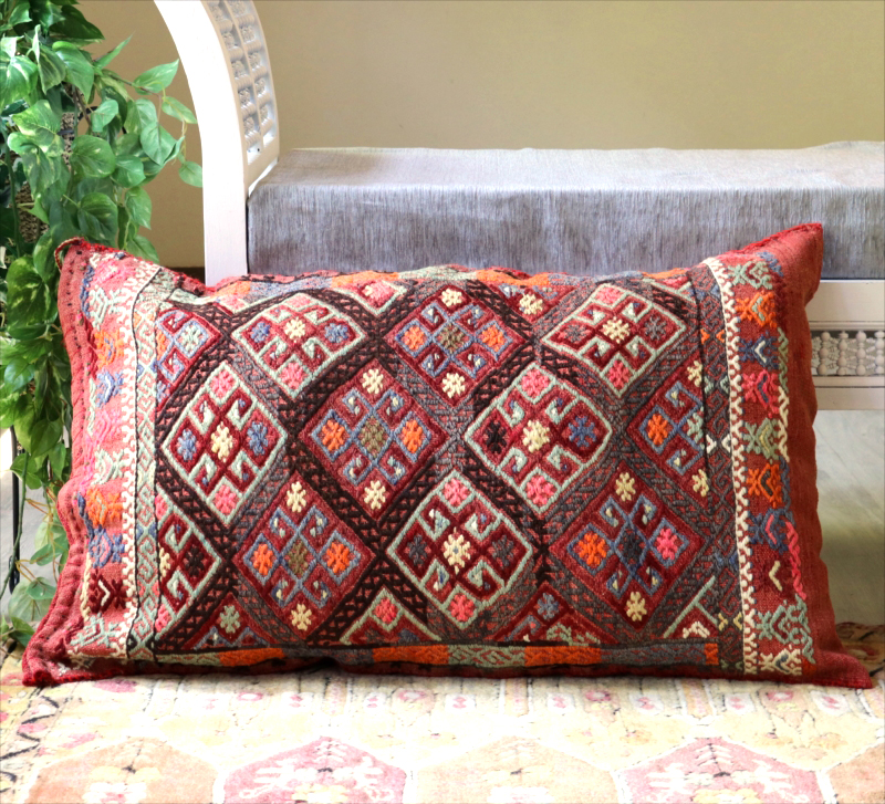 キリムスタイル / オールドキリム・クッションカバー・ヤストゥク