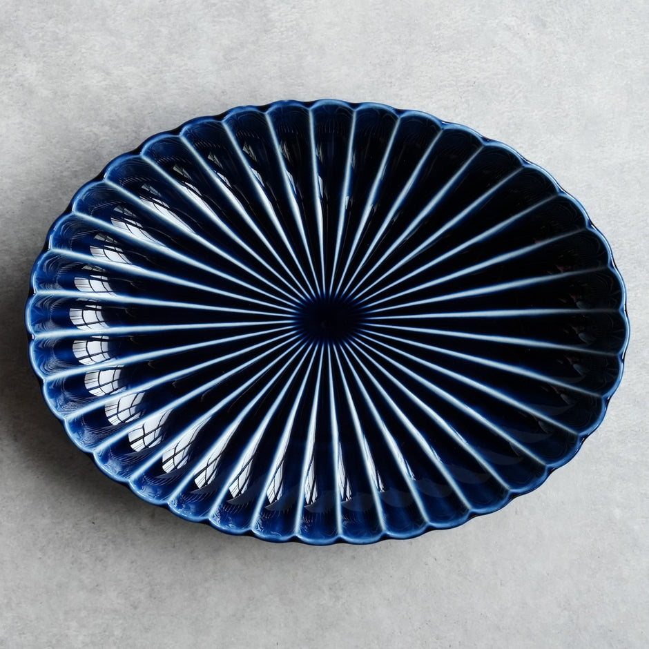 ぎやまん陶 楕円大皿 – カネコ小兵公式オンラインストア