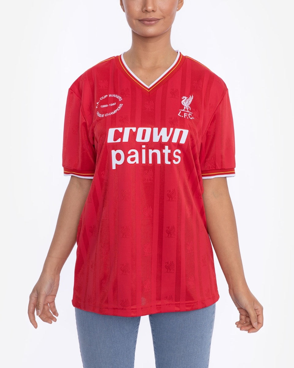 LFC Retro 1985-86 Home Shirt | Official Liverpool FC Store Middle East