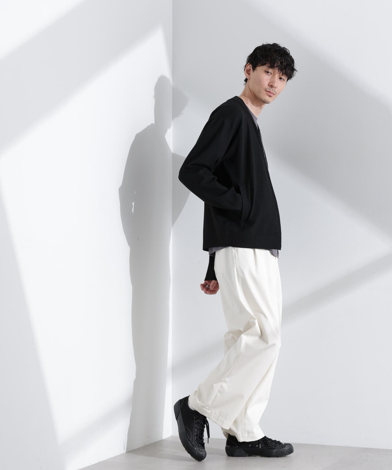 エア ニット ジップ ブルゾン