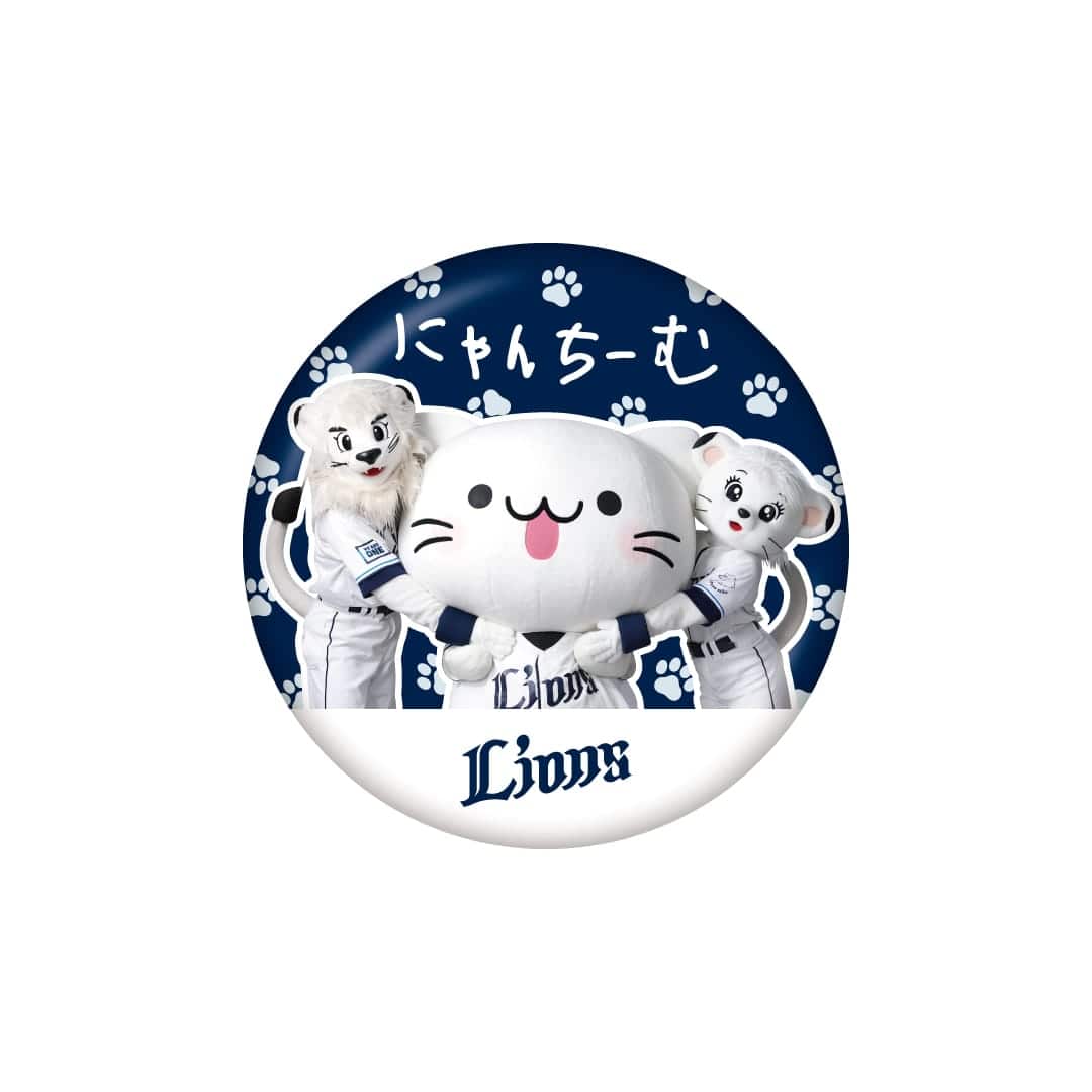 べるーにゃ×レオ・ライナ にゃんちーむドデカ缶バッジ: 雑貨 | 埼玉