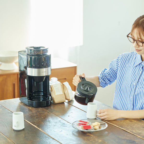 コーン式全自動コーヒーメーカー SC-C112 | シロカオンラインストア