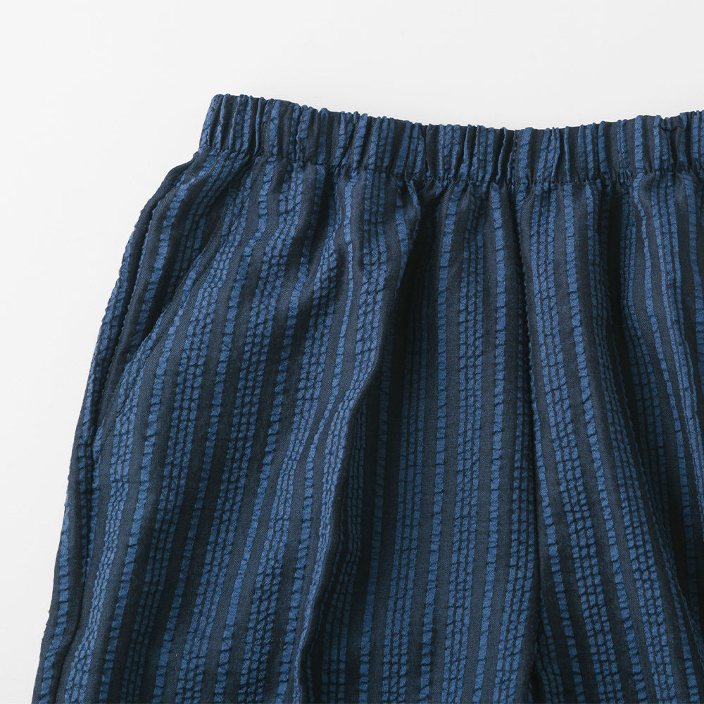 おにわパンツ】メンズ サッカー生地7分丈パンツ – SUKENO｜靴下の助野