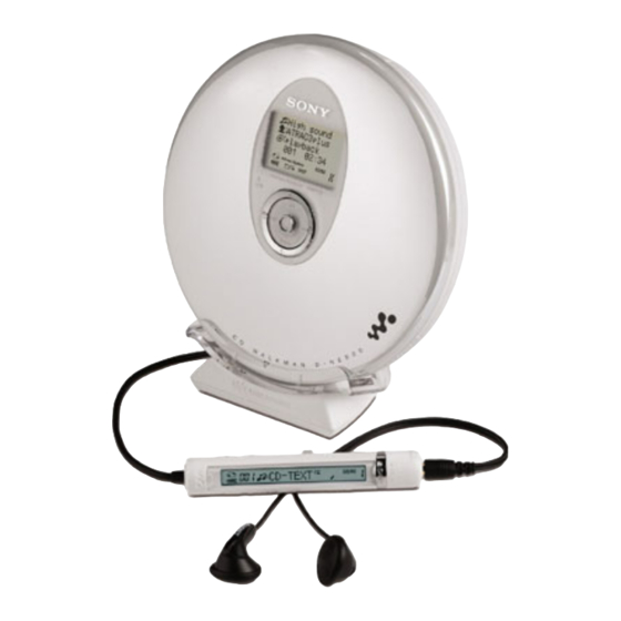 选购的附件- Sony D-NE800 Operating Instructions Manual [Page 85