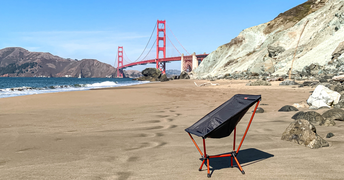 REI』の “ 空飛ぶアウトドアチェア 