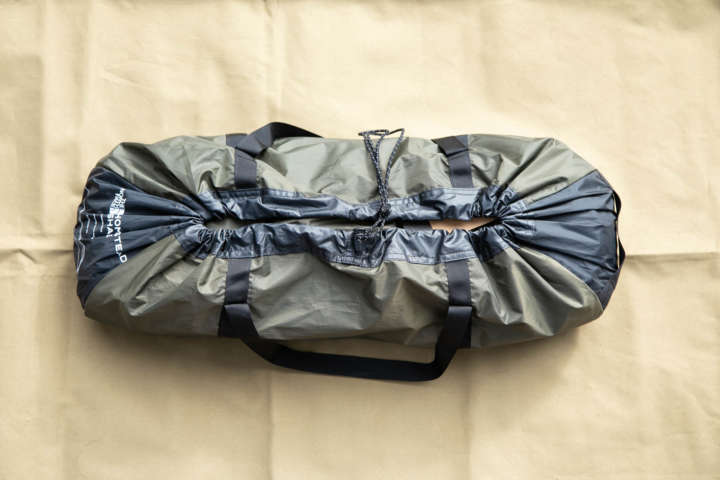 ザ・ノース・フェイスのドーム型シェードでソロキャンプ基地を簡単構築