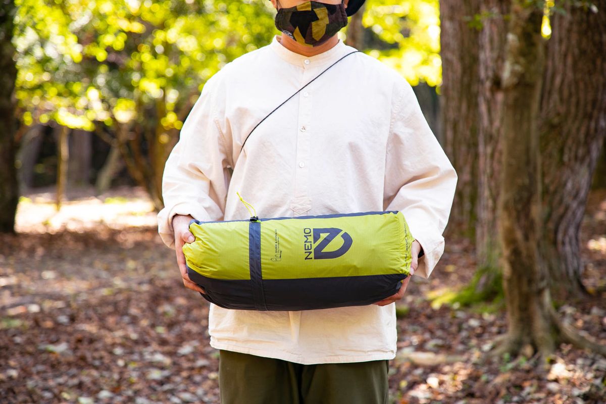 小型テントにもでっかいリビングを！その願いニーモが叶えてくれますよ