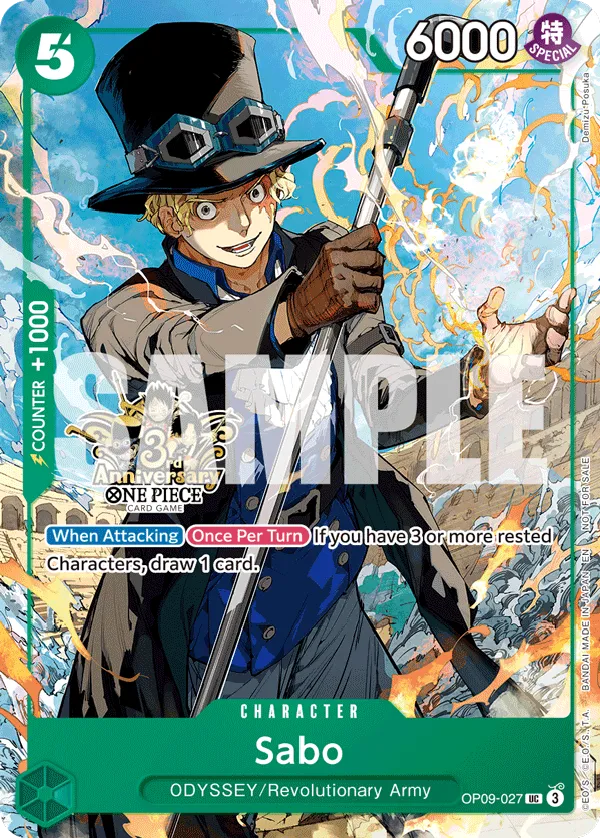 PRB02-014 Sabo One Piece Card Game Card | One Piece Card Game
