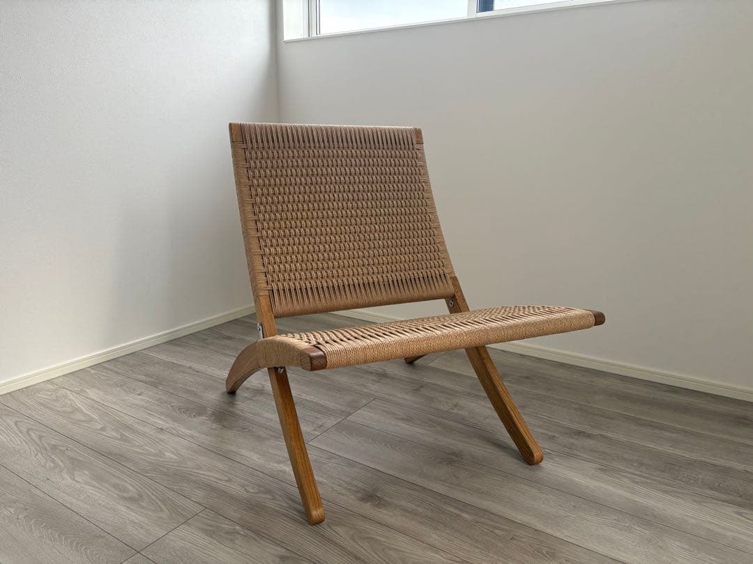 美品！一度も座ってません 【CARL HANSEN&SON】キューバチェア CARL HANSEN＆SON(カール・ハンセン&サン)MG501 キューバチェア オーク
