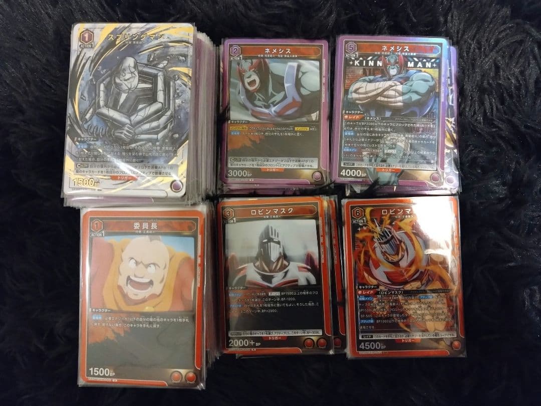 ミ*強様 ユニオンアリーナキン肉マンSR以下4コン一部パラレル化 - メルカリ