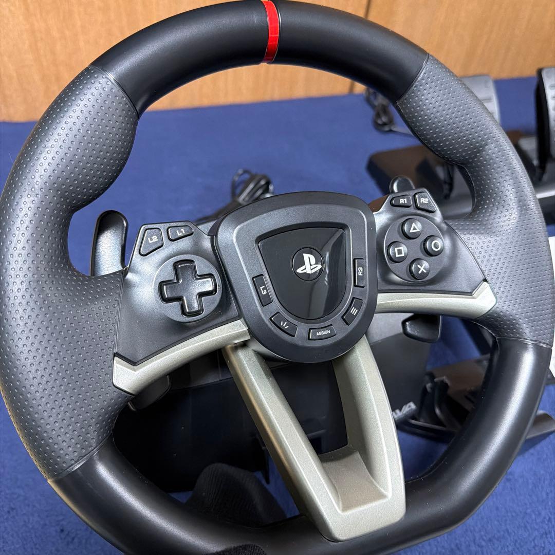 美品】 レーシングホイールエイペックス PS5・PS4・PC ホリ - メルカリ