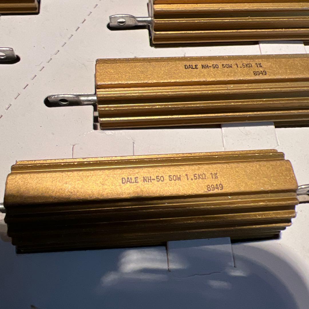 DALE NH-50 50W 1.5kΩ 抵抗器 20個セット