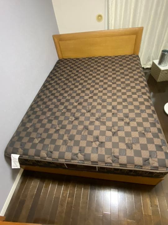 【最終値下】Sertaベッド ポスチャーノーマル ワイドダブルロング&フレーム 最終値下】Sertaベッド ポスチャーノーマル ワイドダブルロング