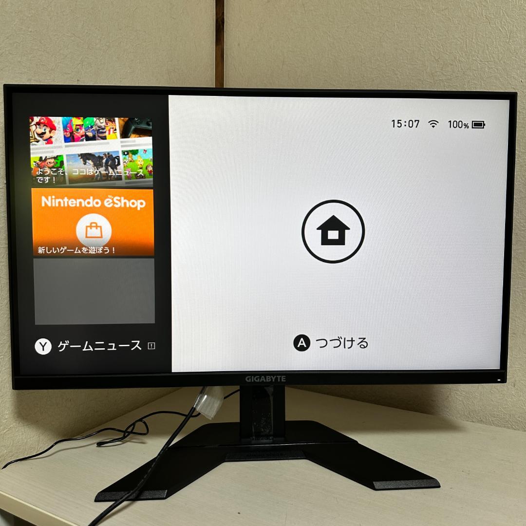 GIGABYTE 144Hz対応 27インチ ゲーミングモニター - メルカリ
